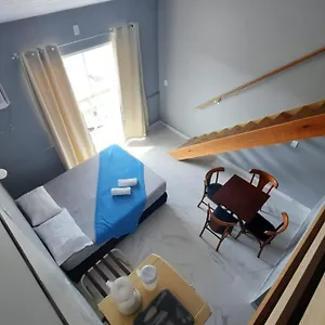 Ck - Apto Tipo Loft Individual Ar, Wifi, Vaga, Cozinha- Apartamento