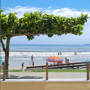 Apto Pe Na Areia Em Meia Itapema, 3 Apartamento